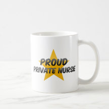 Proud Private Nurse Mugs