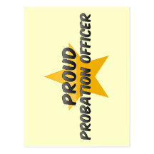 Proud Probation Officer Postcard