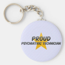 Proud Psychiatric Technician Keychains