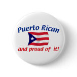 Proud Puerto Rican buttons