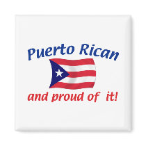 Proud Puerto Rican Magnets