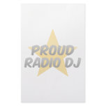 Proud Radio Dj stationery