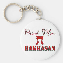 Proud RAKKASAN Mom Key Chain