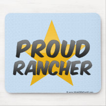 Proud Rancher Mouse Pads