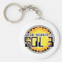 Proud Resident of Sol 3 Key Chain