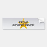 Proud Respiratory Therapist Bumper Stickers