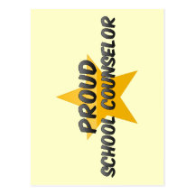 Proud School Counsellor Post Card