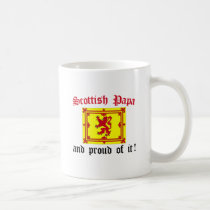 Proud Scottish Papa mugs