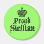 Proud Sicilian Fridge Magnet