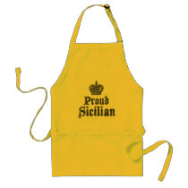 Proud Sicilian Italian Cooking Apron