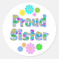 Proud Sister stickers