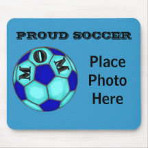 Proud Soccer Mom Mouse Pad
