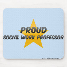 Proud Social Work Professor Mousepads