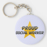 Proud Social Worker Keychain