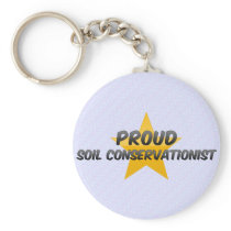 Proud Soil Conservationist Key Chain