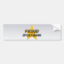 Proud Sportsman Bumper Stickers
