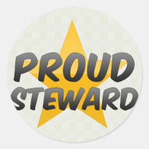 Proud Steward Stickers