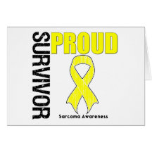 Proud Survivor - Sarcoma Greeting Cards
