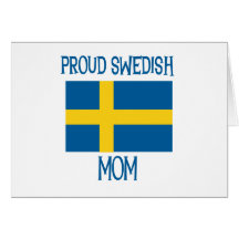 Proud Swedish Mom Cards