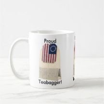Proud Teabagger! Coffee Mugs