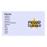 Proud Teacher Business Card