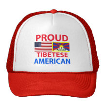 Proud Tibetese American Trucker Hat