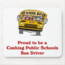 Proud to be a Bus Driver mousepad