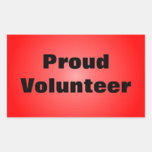 Proud to be a Dedicated Volunteer Stickers