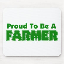 Proud To Be A Farmer Mousepads
