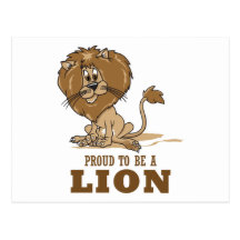 Proud To Be A Lion Post Cards