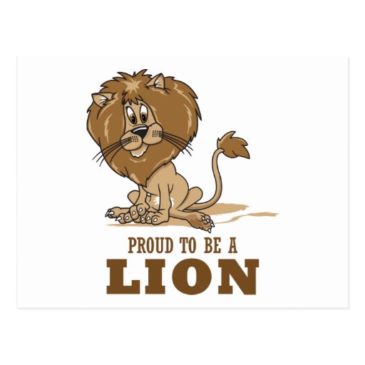 Proud To Be A Lion Post Cards