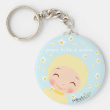 Proud to be a Muslim Key Chain