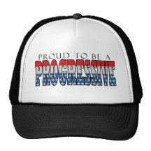 Proud to be a Progressive Trucker Hat