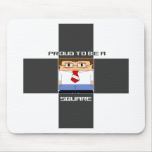 Proud To Be A Square Mouse Pads