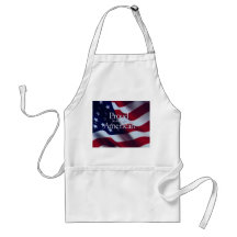 PROUD TO BE AMERICAN APRONS