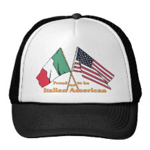 Proud To Be An Italian American Mesh Hats