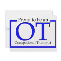 Proud to be an OT Personalized Invites