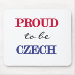 Proud To Be Czech Mouse Mat
