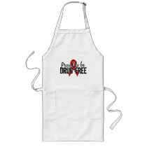Proud To Be Drug Free Aprons