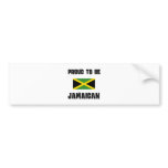 Proud To Be JAMAICAN Bumper Sticker
