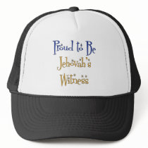 Proud to be Jehovah's Witness Hats