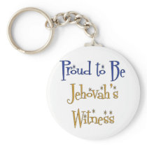Proud to be Jehovah's Witness Keychain