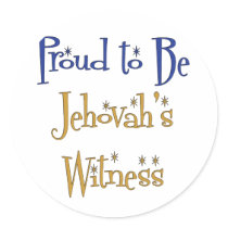 Proud to be Jehovah's Witness Sticker