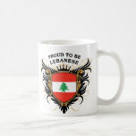 Proud to be Lebanese Mugs