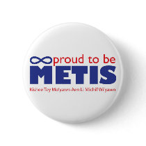 Proud to be Metis Pin buttons