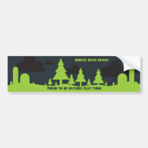 Proud To Be Natures Play Thing - Bumper Sticker