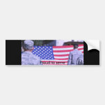 Proud to serve bumper stickers
