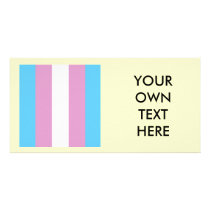 Proud Transexual Photo Card