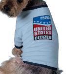 Proud U.S. Citizen Dog Tee
