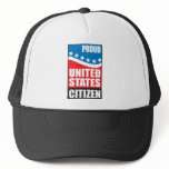 Proud U.S. Citizen hats